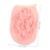 minkissy 2pcs Exfoliating Shower Gloves Soft Bath Body Scrubber for Deep Cleansing Grey Bathing Accessories for Smooth Skin and Relaxation view 2