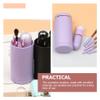 minkissy 1set Fiber Makeup Brush with Handle for Professional Face Makeup Portable Cosmetic Brush Kit with Mirror for Travel and Daily Use view 3