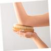 Ciieeo Ergonomic Handheld Bath Scrubber Supple Bristle Back Brush for Shower Bath Exfoliating Shower Accessory view 3