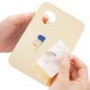 FOMIYES 2set Acrylic Makeup Mixing Plate Spatula Professional Cosmetic Trays for Blending Foundation Easy Makeup Artists and Beauty Enthusiasts view 4