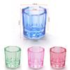 Beavorty 8pcs Colored Glass Dappen Dishes for Nail Manicure Cups Decorative Nail Liquid Containers for Home and Salon Use view 2