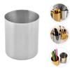 Operitacx Exquisite Makeup Brush Holder Decorative Pen Storage Vanity Organizer Big Opening view 3
