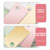 Beavorty 2set Acrylic Makeup Mixing Plate with Spatula Professional Foundation and Eyeshadow Cosmetic Tool for Beauty Salons and Personal Use Easy to Clean Portable and Convenient Mixing view 4