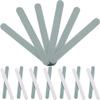 Beavorty 20pcs Double-Sided Nail Files for Manicure Nail Buffering Tool for Polishing and Shaping Abrasive Strips for Art Women and Girls view 1