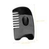 Healifty 3 Pcs Natural Horn Comb Massage Tool Prevent Hair Loss for Women and Girls Portable Hair Smoothing Comb for Women view 2