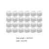 FOMIYES 24pcs Nail Gradient Sponge Cosmetic Sponge Nail Brush Makeup Wedges Nail Airbrush Polish Brush Puff Beauty Makeup Wedge Sponge Applicator Manicure Tools Wedge Shape White view 2