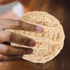 Beavorty Sisal Bath Scrubbers 3-Pack Natural Exfoliating Shower Loofahs Gentle Body Scrubbers for Daily Skin Cleansing and Massage view 4
