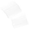 Beavorty 150pcs Acrylic Nail Art Display Strips Transparent Double-sided Boards for Manicure Showcase for Home and Salon Use Smooth for Stunning view 1