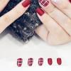 Beavorty 150pcs Acrylic Nail Art Display Strips Transparent Double-sided Boards for Manicure Showcase for Home and Salon Use Smooth for Stunning view 4