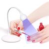 LED Nail Lamp with 360 Degree Rotatable Flexible Gooseneck, LED Desk Nail Lamp for Gel Nails, Portable Manicure Dryer Gel Polish Curing Light, 3 Level Brightness view 1