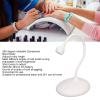 LED Nail Lamp with 360 Degree Rotatable Flexible Gooseneck, LED Desk Nail Lamp for Gel Nails, Portable Manicure Dryer Gel Polish Curing Light, 3 Level Brightness view 3