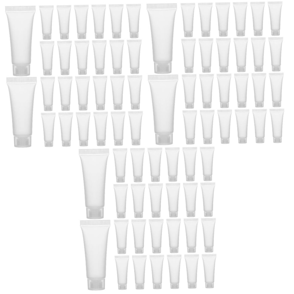 LALAFINA 150pcs Refillable Travel Bottles Leakproof Containers for Shampoo Lotion Facial Toner and Hand Cream Compact and Lightweight for Travel Business and Outdoor Activities