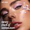 LAMEL Glow Highlighter: Face Make Up & Contour Palette in Deep, Vibrant Colors - Natural Shimmer - Compact Size & Perfect for Travel - Cruelty Free - 3.8gr/0.13 oz 401 (Luna) view 2