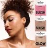 LAMEL Glow Highlighter: Face Make Up & Contour Palette in Deep, Vibrant Colors - Natural Shimmer - Compact Size & Perfect for Travel - Cruelty Free - 3.8gr/0.13 oz 402 (Sun) view 4