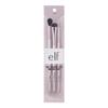 e.l.f. No Budge Brush Trio, 3-Piece Eyeshadow Brush Set For Applying & Blending Color, Use With The No Budge Cream Eyeshadows, Vegan & Cruelty-Free view 1