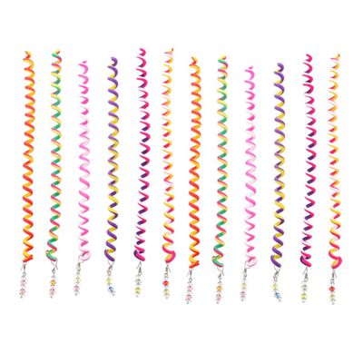 KALLORY 12pcs Clip Hair for Colorful Braider Rubber Braid Decor Accessories Barrette Birthday Favors Band Women Clips And Styling Performance Braided