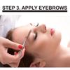 Eyebrow Extensions Kit with 2 Trays of Mink Eyebrows in Browns, Comes on Mixed Length Trays 5-8 Mm Mix by Kc Republic view 3