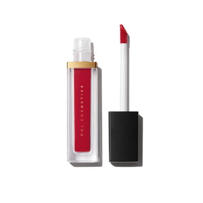 PDL Cosmetics Bold Aspirations Liquid Lipstick (Mexico Lindo) | Highly Pigmented Smooth Matte Finish | Blue-Red Tone | Long Lasting, Non-Transfer, Hydrating Formula | Vegan | Cruelty-Free | .14 fl oz