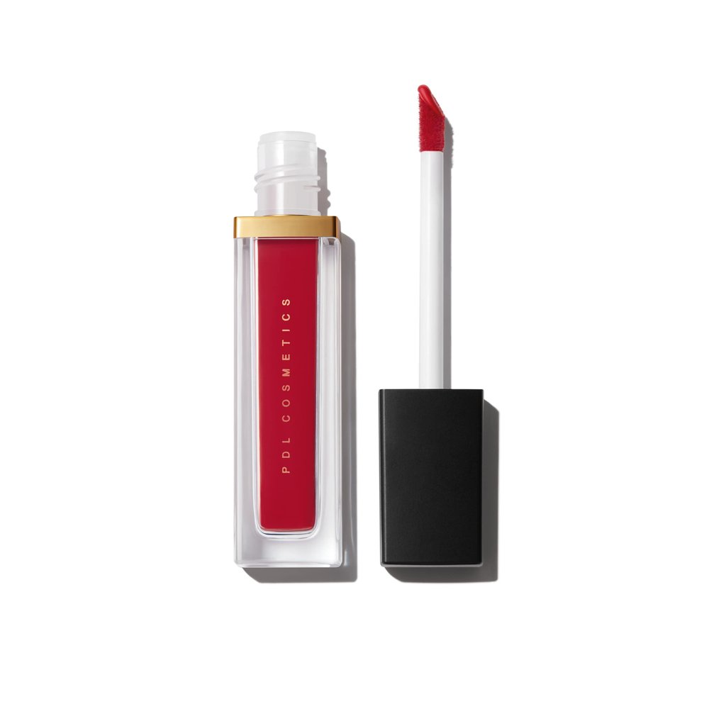 PDL Cosmetics Bold Aspirations Liquid Lipstick (Mexico Lindo) | Highly Pigmented Smooth Matte Finish | Blue-Red Tone | Long Lasting, Non-Transfer, Hydrating Formula | Vegan | Cruelty-Free | .14 fl oz