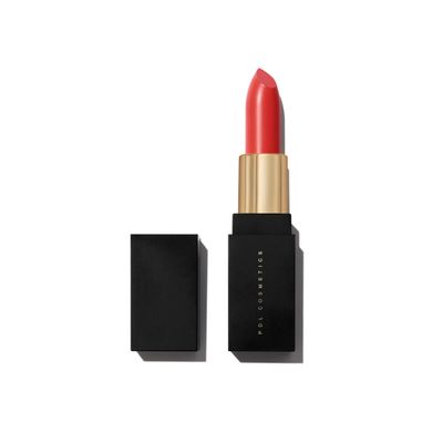 PDL Cosmetics by Patricia De Len | High Powered Lipstick (Tropicana) | Intensely Colored Orange-Red Matte Finish Lipsticks | Long Lasting Hydrating Formula, Creamy Texture for Weightless Coverage | Cruelty-Free | .14 oz