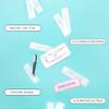 No Mo-Stache Mini Duo - 12 Count Brow and Lip Wax Kit, 2 Piece Set - As Seen On Shark Tank - Hair Removal Wax Strips with Tweezers for Face, Brows and On-The-Go Use view 4