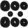 FOMIYES 8pcs Portable Hair Bun Makers Wear-resistant Hairstyle Tools for Easy Hair Buns Includes and Extra for Daily Use and Styling Salon view 1