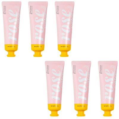 AVRYBEAUTY Rose Water Shea Butter Lotion Set 1.5 oz. - 6 Pack, Shea Butter Lotion for Dry Skin, Vegan Hand Cream for Women & Men