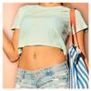 Satix Navel Piercing Kit - 14G Belly Button Ring 7/16" Titanium Belly Ring 8mm Ball with 13G Belly Piercing Needles, A-lcoholPad, Gloves, Forceps Clamp Tool Kit for Women Men view 4