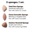 e.l.f. Total Sponge Set, Multi-use Makeup Sponge Set For Flawless Blending, Great For Powder Or Liquid Concealer & Foundation, Vegan & Cruelty-Free view 3