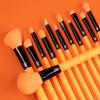 MODA Neon Makeup Brush Set  12pc Face & Eye Brush Kit with Soft Vegan Filaments  Blending, Contouring, Highlighting  Cruelty-Free, Bold Neon Design view 3