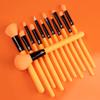 MODA Neon Makeup Brush Set  12pc Face & Eye Brush Kit with Soft Vegan Filaments  Blending, Contouring, Highlighting  Cruelty-Free, Bold Neon Design view 4