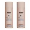 hers Full Volume Conditioner - Biovolume 128, Argan Oil, & Biotin Formula - Volumizing Conditioner for Fine Hair - Paraben-Free & Cruelty-Free - Coastal Cedar Citron Scent - 6.4 Fl Oz, 2 Pack view 1