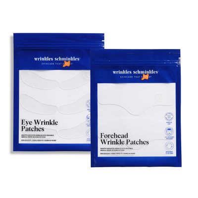 Wrinkles Schminkles Forehead Wrinkle Patches & Under Eye Wrinkle Patches Bundle Set