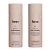 hers Full Volume Shampoo & Conditioner Set - Biovolume 128 & Biotin Formula - Volumizing, Shine-Boosting Hair Care - Paraben-Free - Coastal Cedar Citron Scent - 6.4 Fl Oz, 2 Count view 1