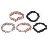 GIOVANNI Slim Satin Hair Scrunchies - Silk Hair Ties, Small Silk Scrunchies for Hair, Satin Hair Ties, Silk Skinny Scrunchies, For Healthy-Looking Hair & Skin - Scrunchie Pack of 5 view 3