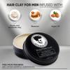 Avenue Man Hair Clay for Men - Matte Finish Sculpting Wax - Strong Hold, Maximum Definition and Textured Control - For All Hair Types - Infused with Beeswax, Kaolin Clay and Argan Oil - 3.0oz/90g view 2