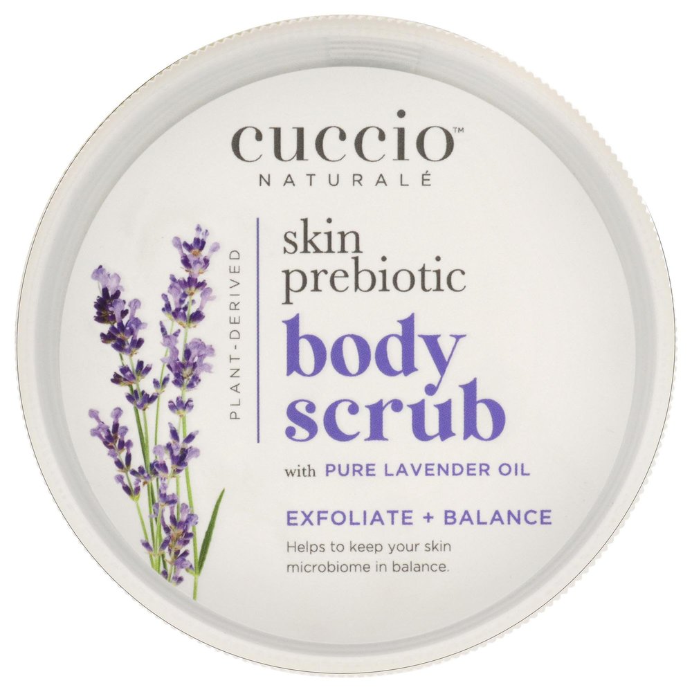 Skin Prebiotic Body Scrub - Lavander by Cuccio Naturale for Unisex - 8 oz Body Scrub
