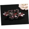 KALLORY 2pcs Unique Butterfly Hairpin for Women Elegant Rhinestone Barrette Fashionable Hair Clips view 4