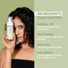 Ashba Botanics Volumizing Foam I Weightless Hair Mousse for Curly & Wavy Hair - Paraben, Silicone Free | Lightweight styler to control frizz without dryness | Premium natural Ingredients | 150ml view 3
