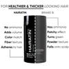 HAIRATIN Hair Building Fibers (Dark/Ash Blonde) Concealer Bad Spots Cover and HAIRATIN Hairline Optimizer Plastic Comb Professional Hairdressing Accessories for Men & Women view 4