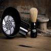 The Goodfellas' smile, Shave & Lather Bowl  Durable ImpactResistan Resin, BuiltIn Brush Rest, 4.9 Diameter  Perfect for Traditional Wet Shaving (Black) view 3