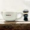The Goodfellas' smile Scuttle Shave Mug (WHITE) - Ceramic, Shaving Bowl That Keeps Lather Rich & Hot, Handmade Shave Bowl, Get a Barbershop Hot Shave At Home Daily, Great Gift view 2