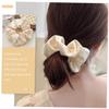 KALLORY 12pcs Scrunchies for Women Rhinestone Hair Ties Elastic Ponytail Holders Hair Bands Accessories for Girls Bulk view 3