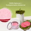 AOA Studio 50-Count Compressed Facial Sponges 100% Natural Cosmetic Spa Sponges for Facial Cleansing, Exfoliating Mask, Remove for Makeup, Dead Skin, and Dirt (50 counts, Pink) view 4