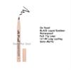 DEALPLUSDEAL Italia Deluxe 2 Pcs On Point Black Liquid Eyeliner Pen Set Waterproof Felt Tip Liner 12 Hour Long Lasting Semi Matte Smudge Proof Professional Eye Makeup onpoint 2pc view 2