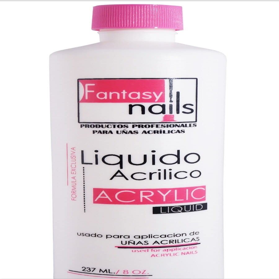 Fantasy Nails Liquid Monomer 8oz Compatible formula