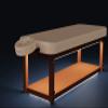 Master Massage Harvey Treatment Wood Treatment with Ambient Lighting System, Black view 3