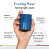 STRIPES Beauty Naomi Watts Evening Wear Retinol Night Cream Improve Fine Lines Wrinkles Boost Radiance Elasticity Sensitive Skin Safe Menopause Support 1.7 Fl Oz view 2