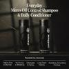 Black Wolf Mens Shampoo & Conditioner Set for Oily Hair - Oil Control Shampoo with Moisturizing & Deep Cleansing Formula - Conditioner for Soft & Silky Strands - Daily Hair Care for Men view 2