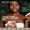 Raw Cocoa Butter, whipped, unrefined. Moisturizing and nourishing body butter for gorgeous skin. Use as cream for stretch marks, tattoo care, dry skin, feet and hands. From Ghana,11 oz / 300g view 4